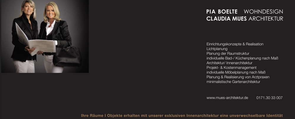Claudia Mues - Architektur & Innenarchitektur - Lebensart 2013