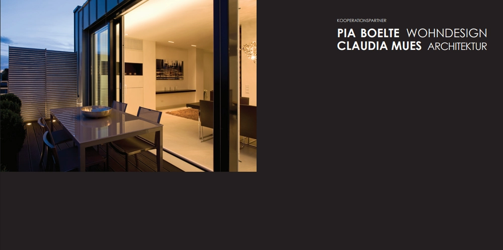 Claudia Mues - Architektur & Innenarchitektur - Flyer Privaträume