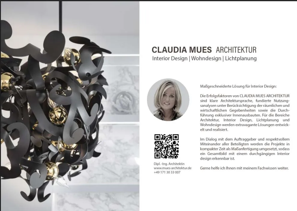 Claudia Mues - Architektur & Innenarchitektur - Artikel